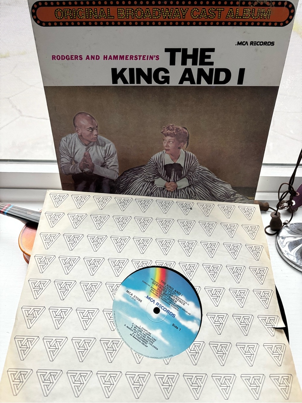 Original Broadway Cast Recording of Rodgers and Hammerstein's The King and I.